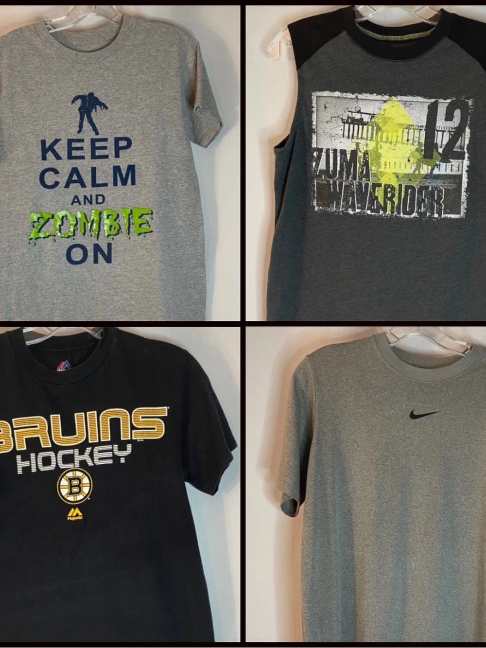 Lot of 4 Boys Graphic T-Shirts, XXL